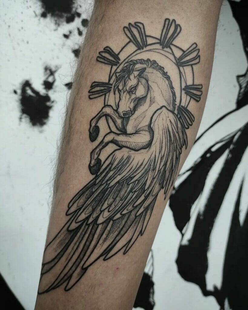 The Dreamcatcher Pegasus Tattoo