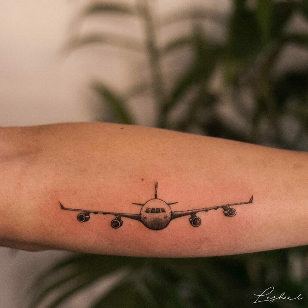The Front View Cockpit Tattoo