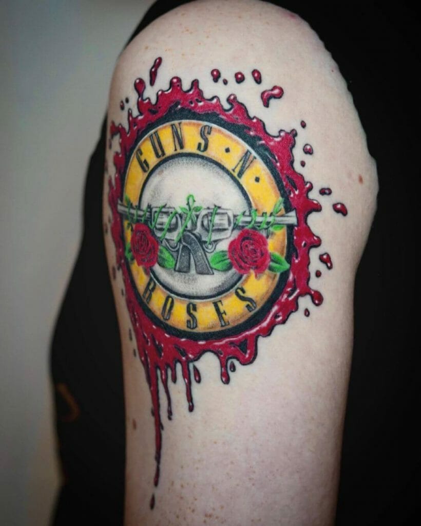 The Guns N' Roses Logo Tattoo