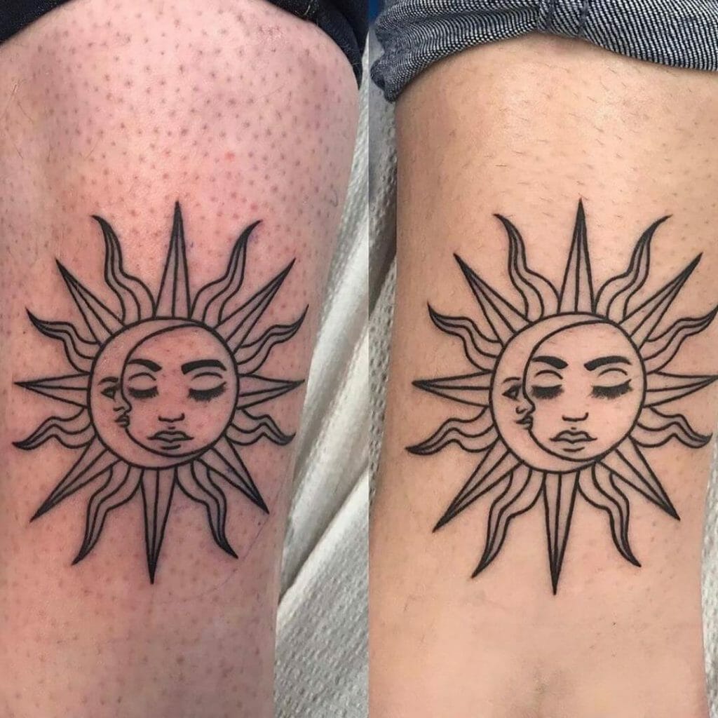 The "Half Sun, Half Moon" Tattoo