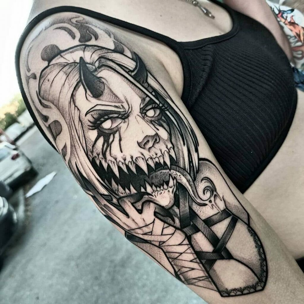 The Hungry Succubus Tattoo