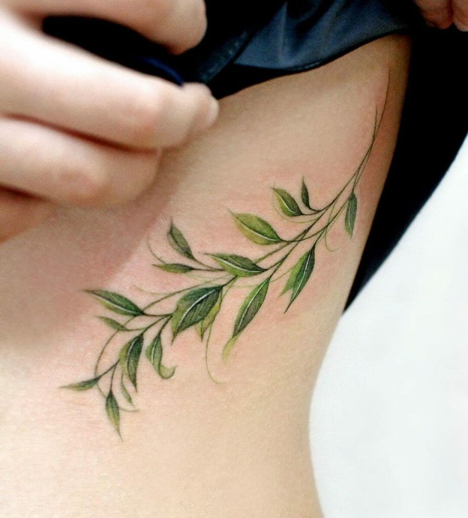 The Leaf Artwork Tattoo