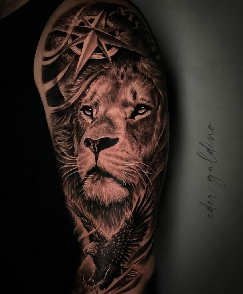 The Leo Eagle Tattoo