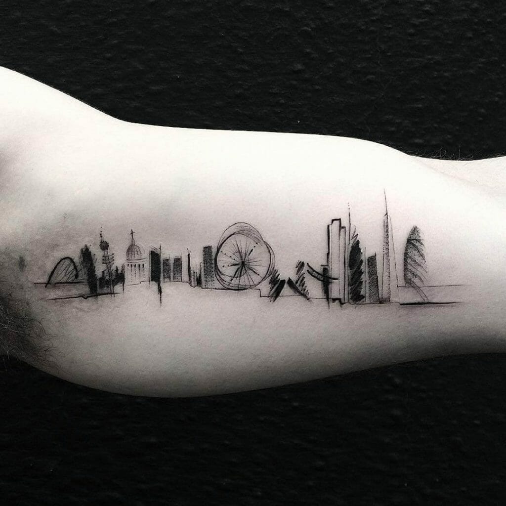 The London Skyline Tattoo