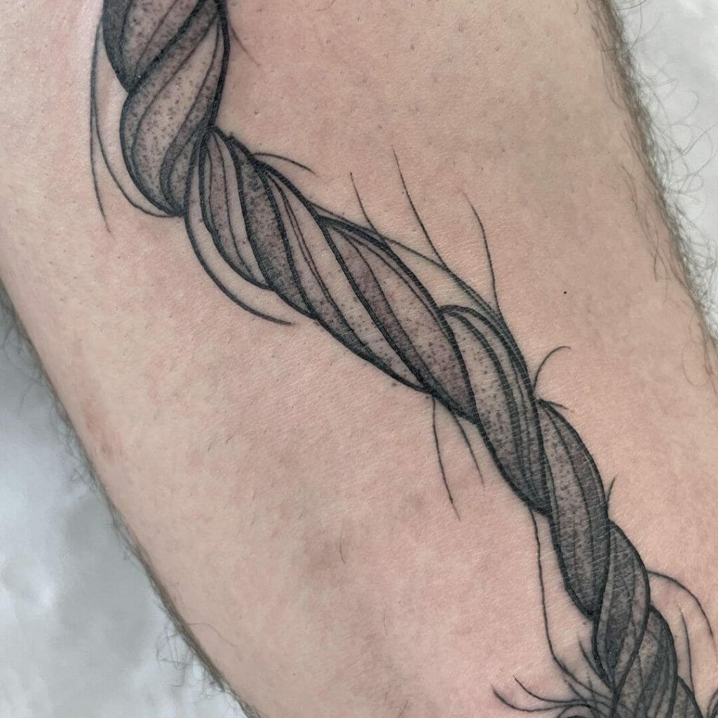 The Loose Stranded Rope Tattoo