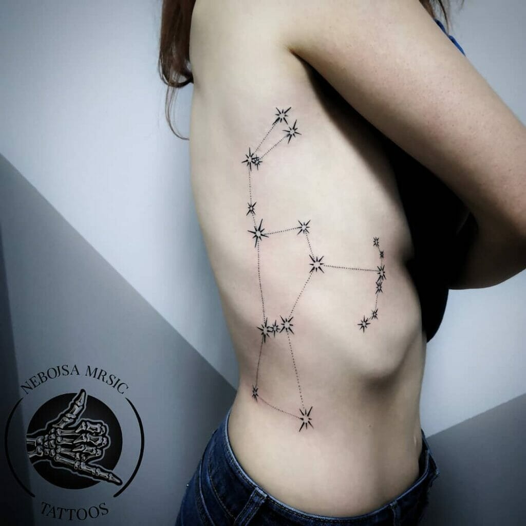 The Massive Orion Constellation Body Art