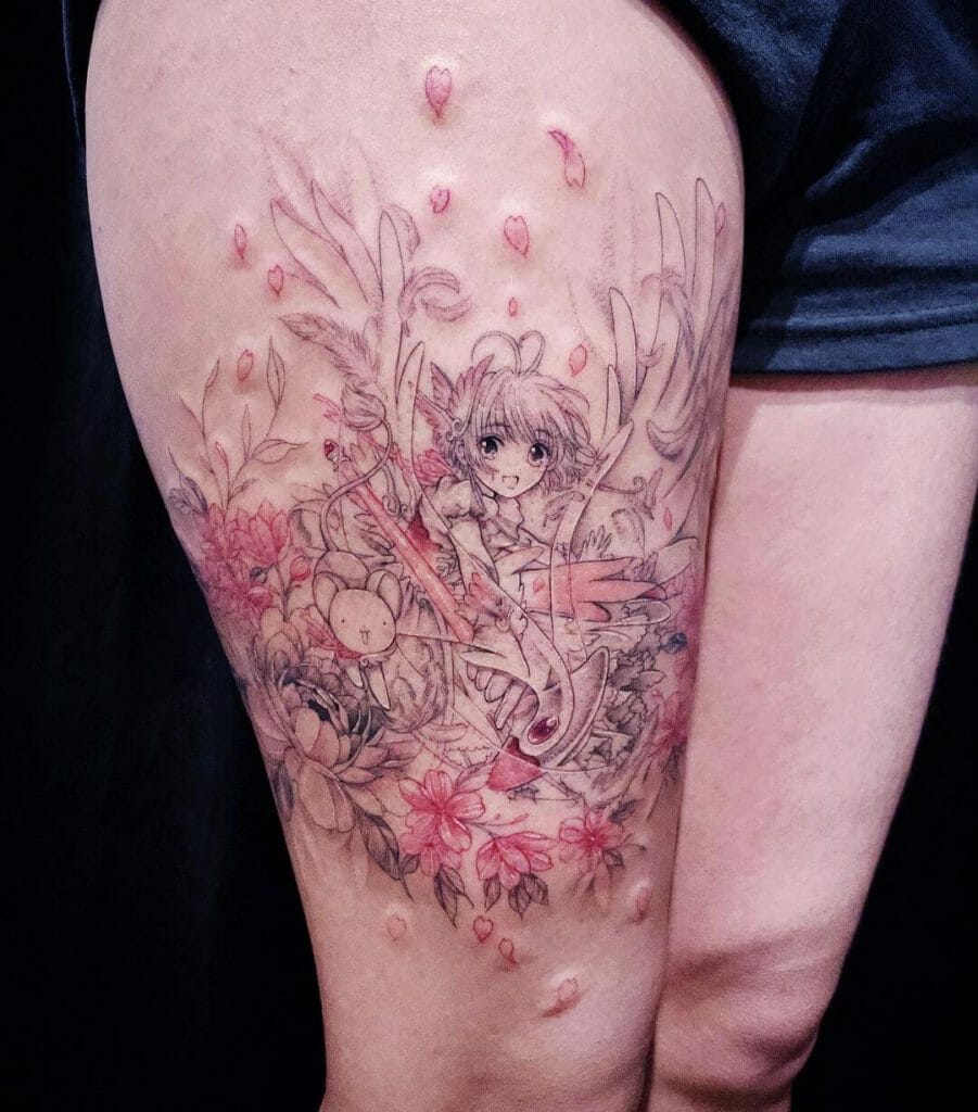 The Mesmerizing Sakura X Sakura Tattoo