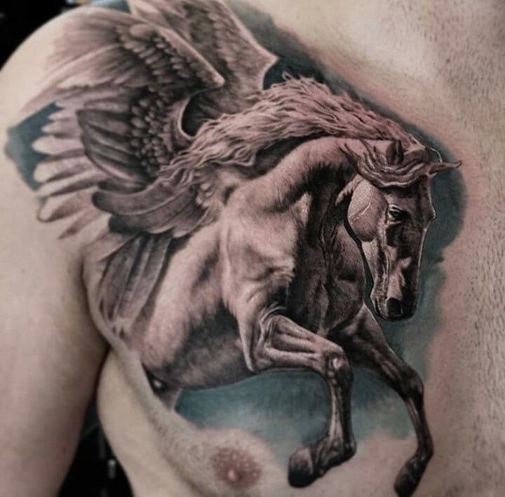 The Mighty Pegasus Tattoo