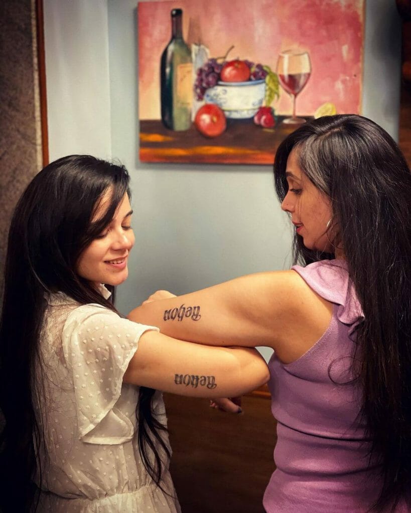 The Mother's Name Tattoo