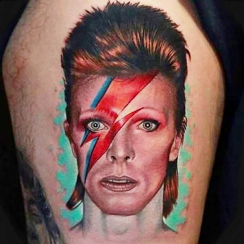 The Realistic David Bowie Tattoo