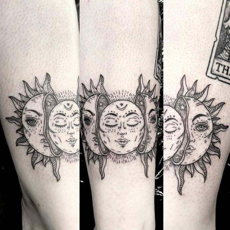 The Rebirth Sun And Moon Tattoo 1 768x768 