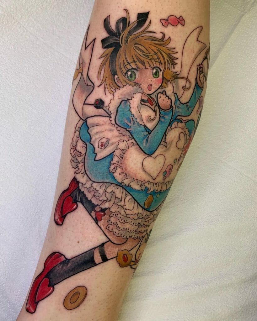 The Sakura X Alice In Wonderland Tattoo
