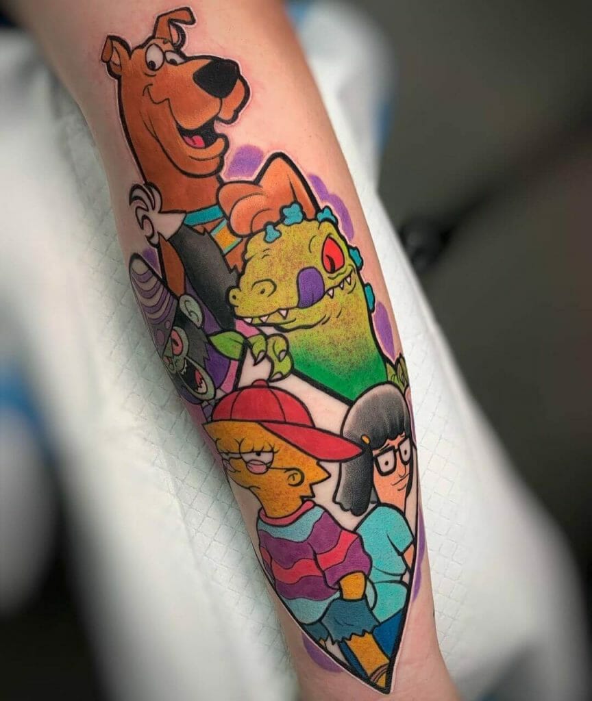 The Scooby-Doo Crossover Tattoo