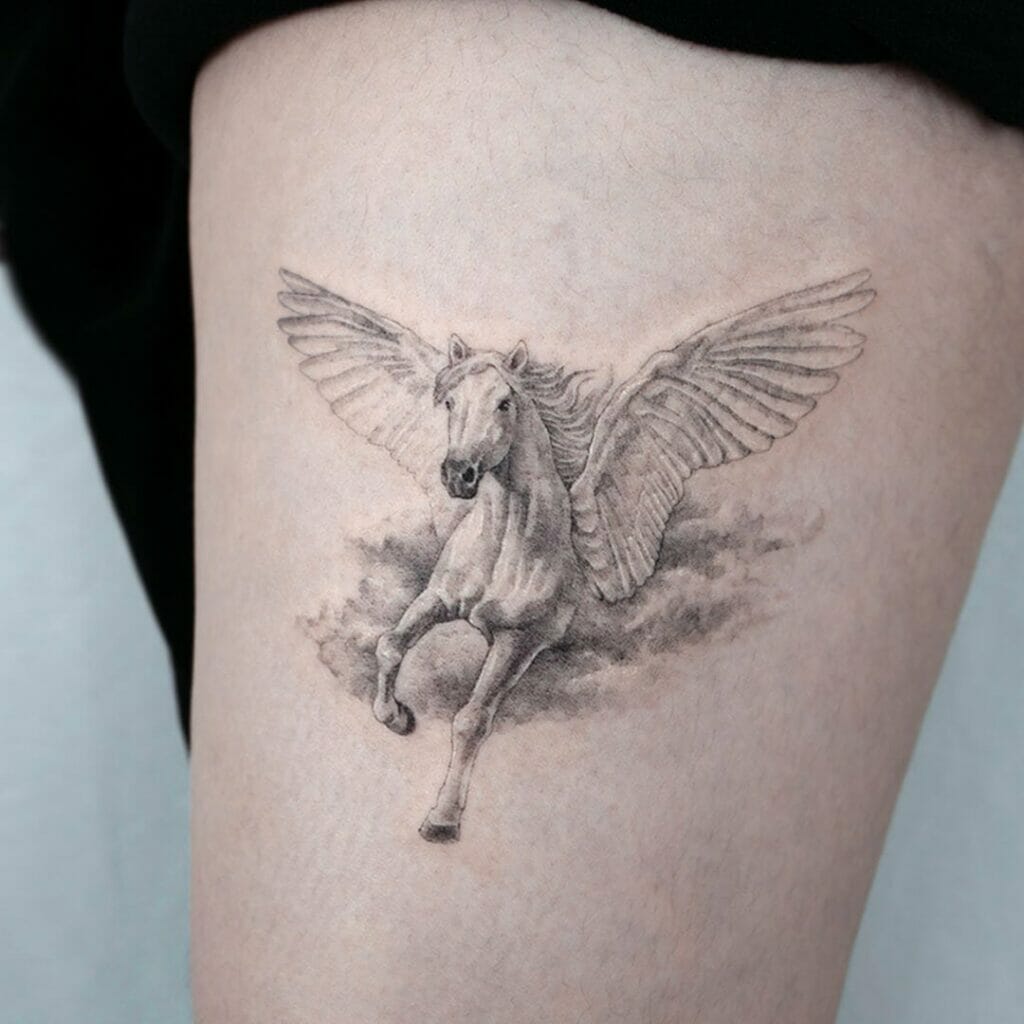 The Shaded Pegasus Tattoo