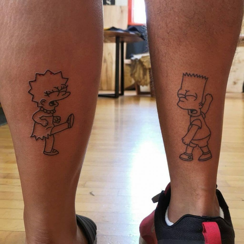 The Simpson Family Tattoo