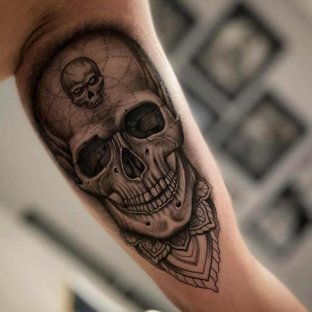 The Skull Sketch Tattoo