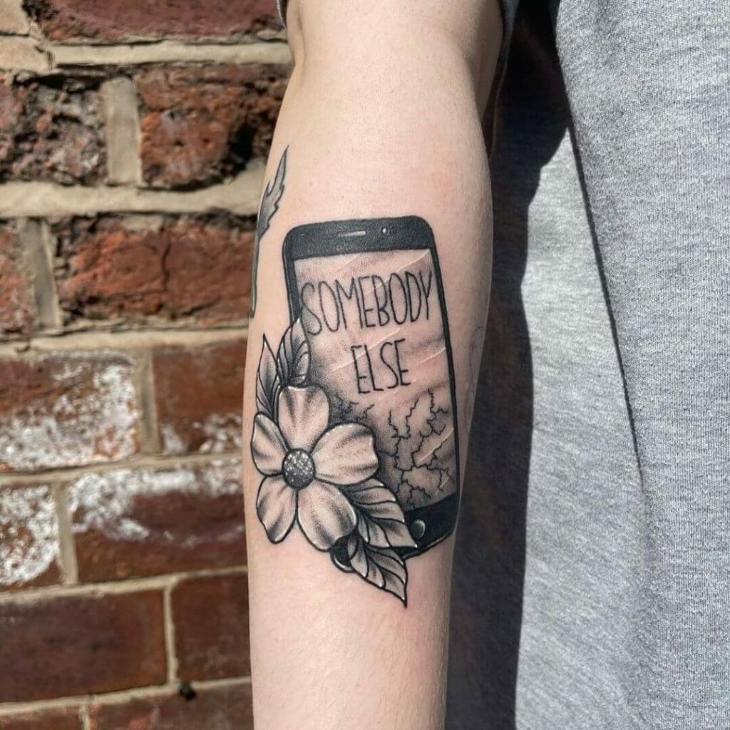 The Somebody Else X Flower Tattoo