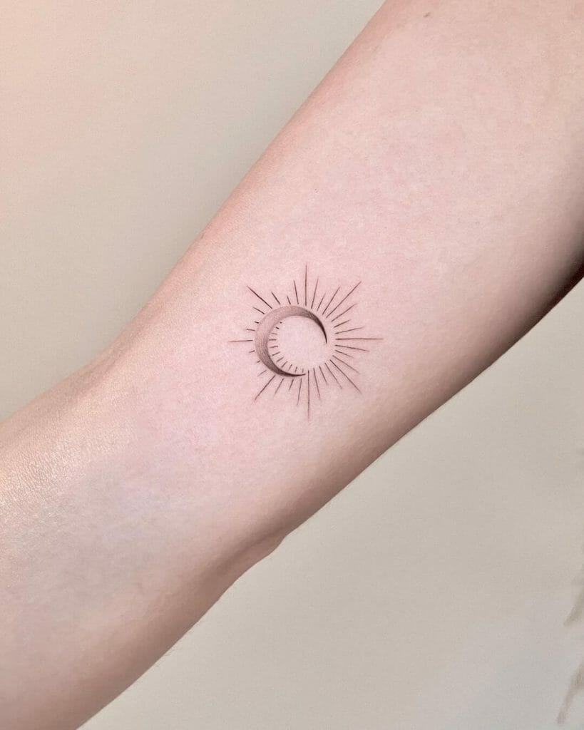 The Sun Moon and Star Tattoos