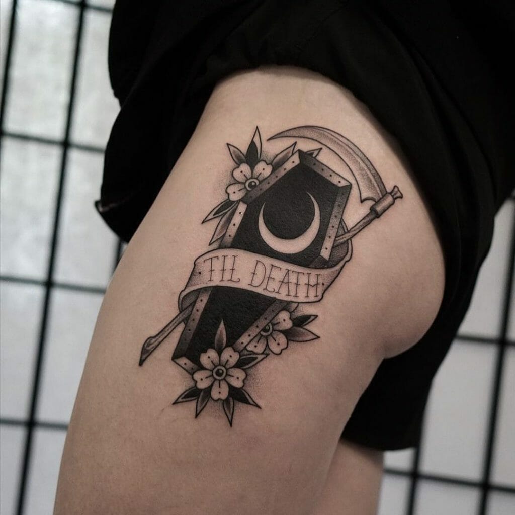 The 'Til Death' Inspired Scythe Tattoo