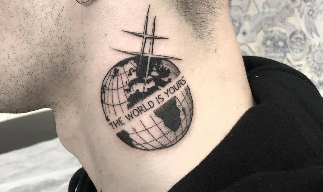 the world is yours but shoot for the stars tattooTikTok Search