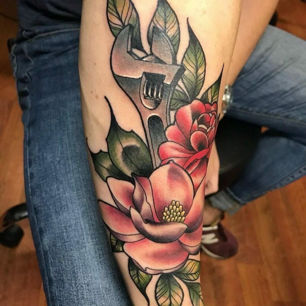The Wrench And Roses Tattoo