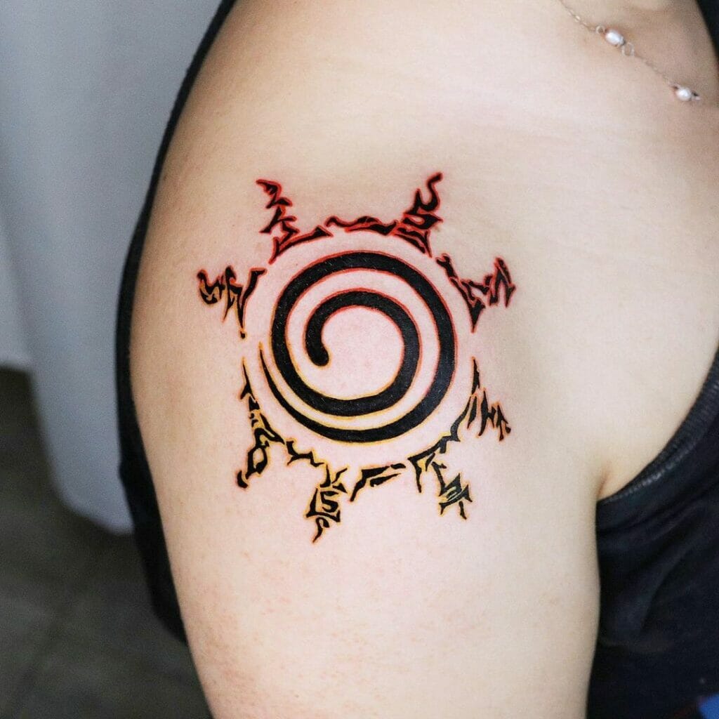 This Unique Naruto Seal Arm Tattoo Is Bound To Charm You