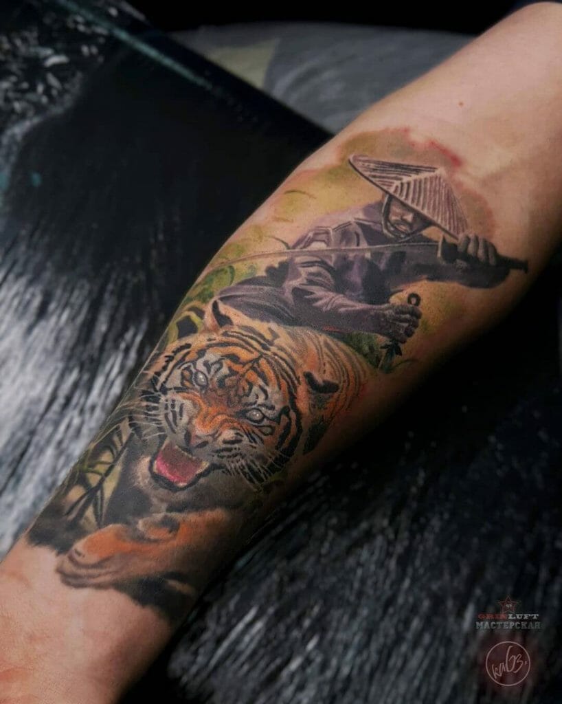 Tiger Ronin Tattoo