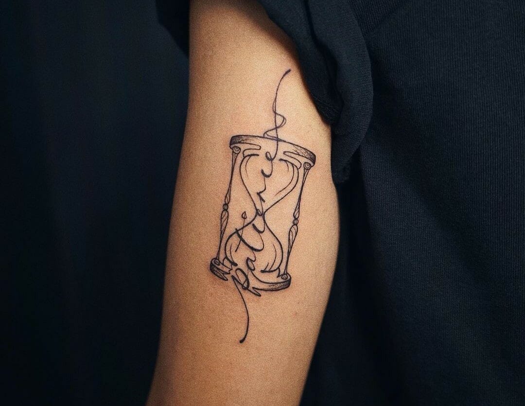 Time heals nothing tattoo by Uncl Paul Knows  Post 25908
