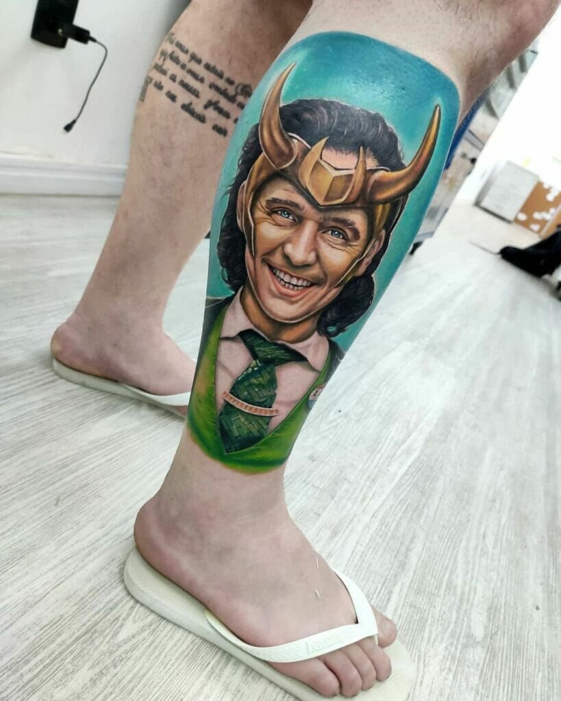 Tom Hiddleston Loki Tattoo