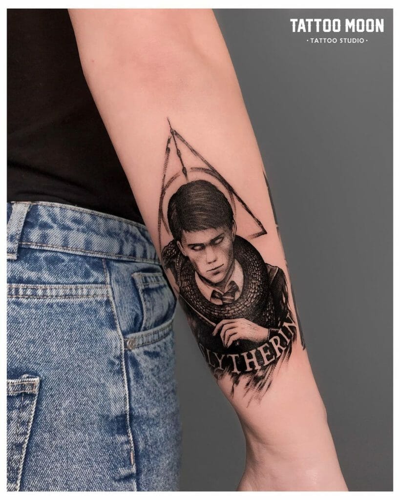 Tom Riddle Slytherin Tattoo