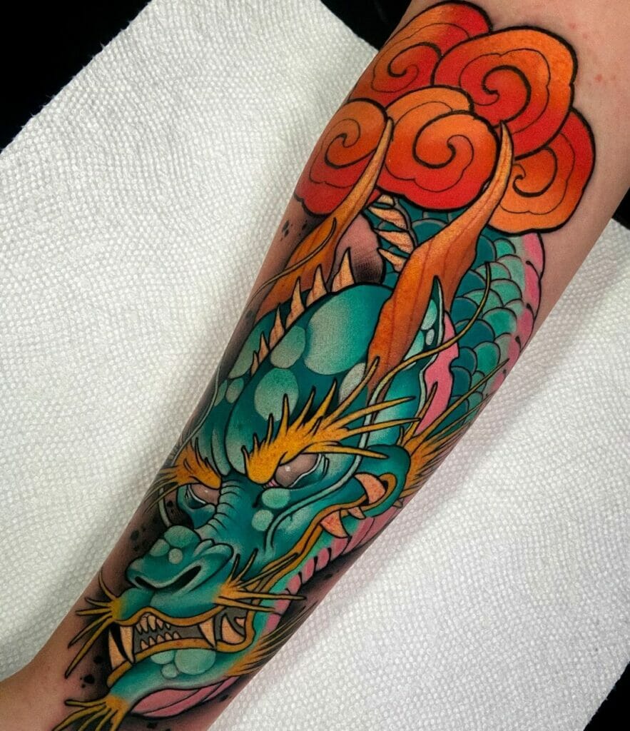 Traditional Dragon Tattoo