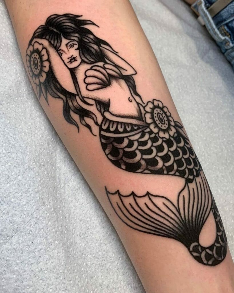 101 Best Traditional Mermaid Tattoo Ideas You Have To See To Believe! -  Outsons