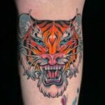 Traditional Tiger tattoos