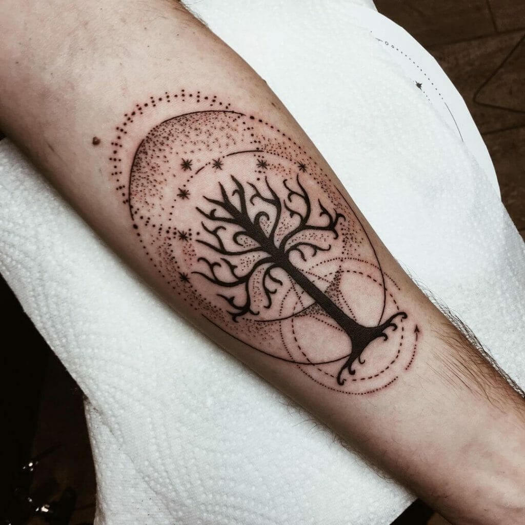 Tree Of Gondor Tattoo