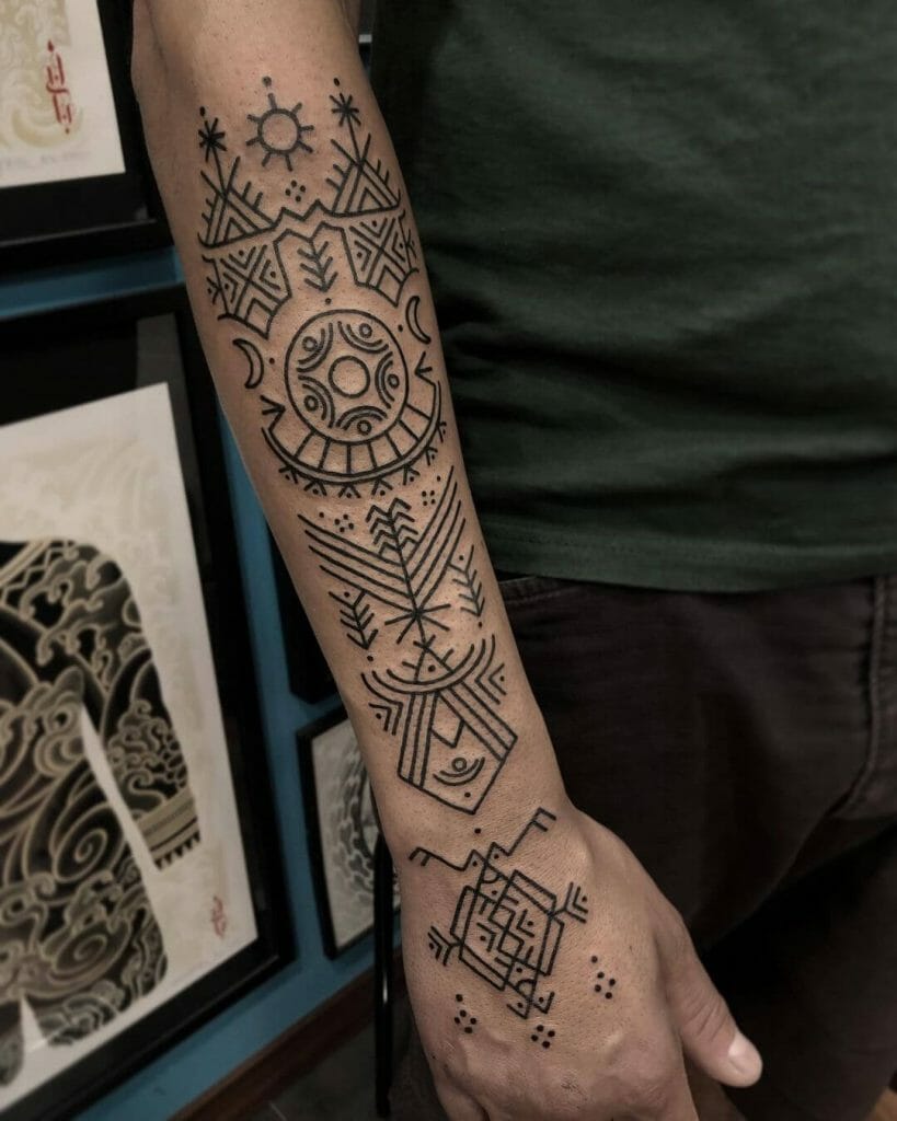 Tribal Motif Tattoos & Idea