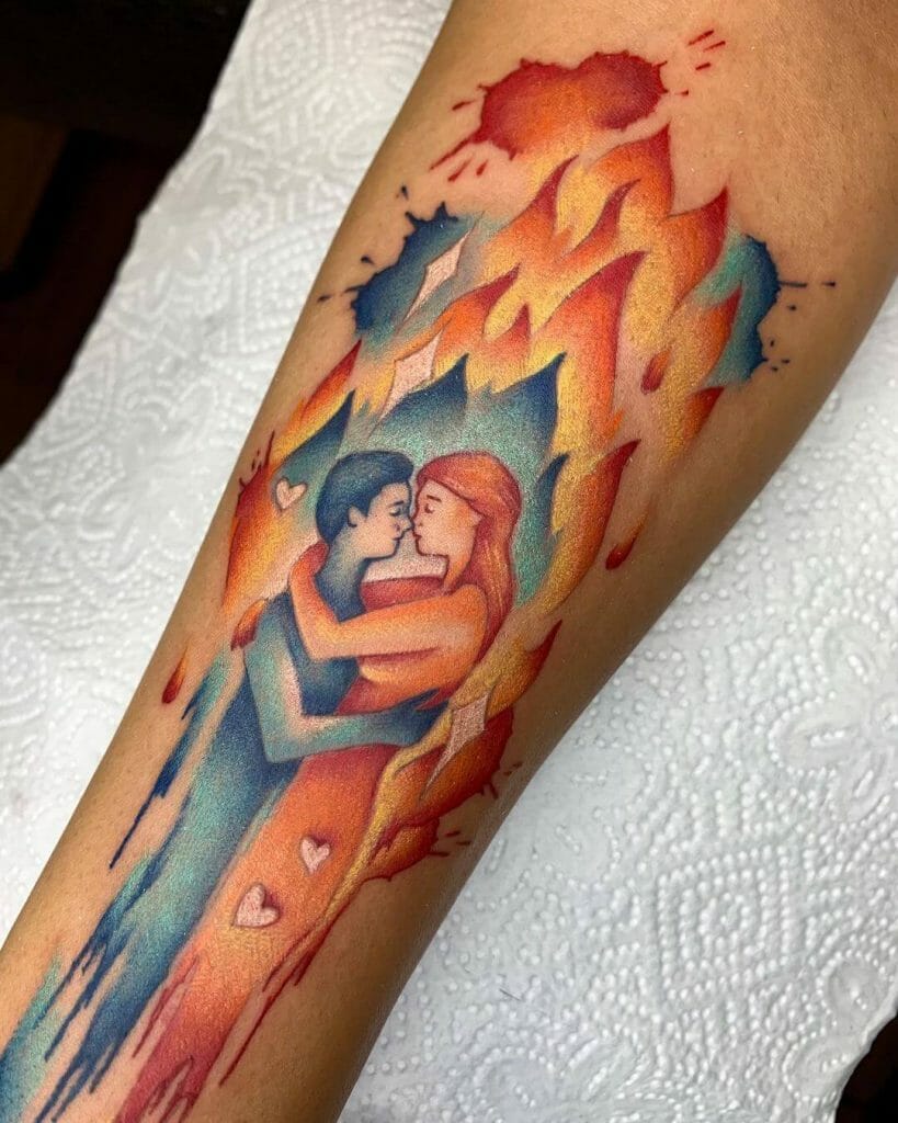 Twin Flame Tattoo Soul Mate