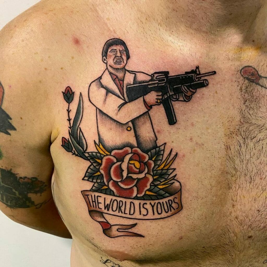 Unconventional 'Scarface' Tattoos