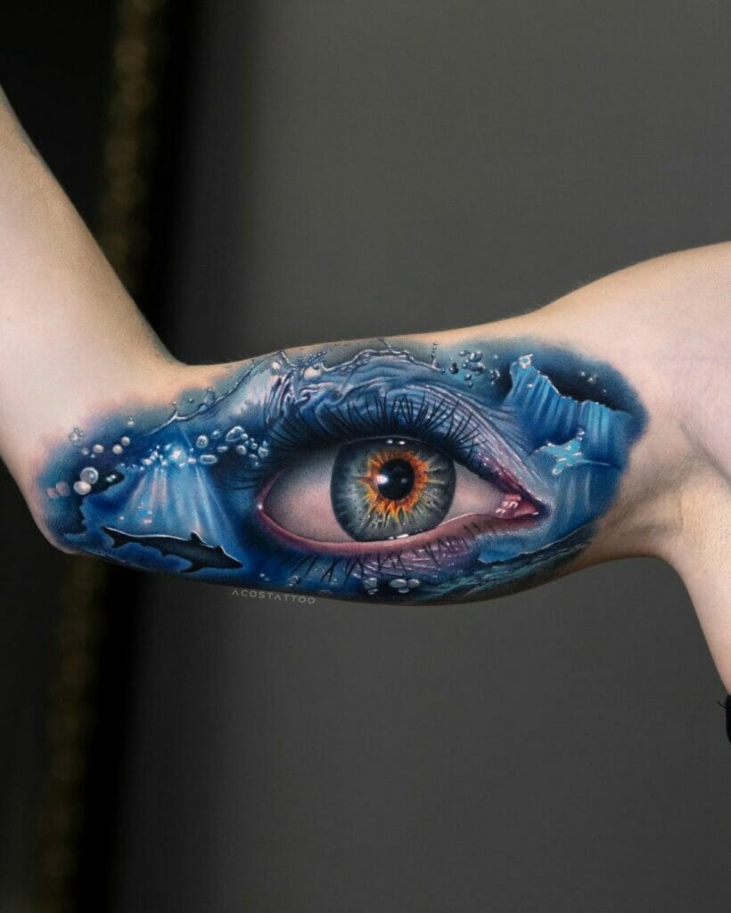 Underwater Arm Tattoo