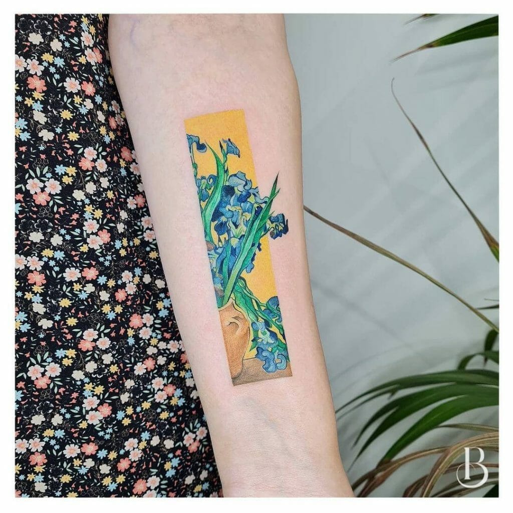 Van Gogh Irises Tattoo Ideas