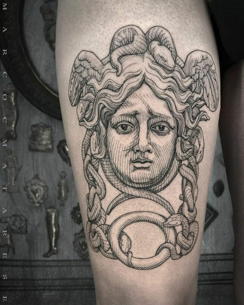 Versace Logo Medusa Tattoos