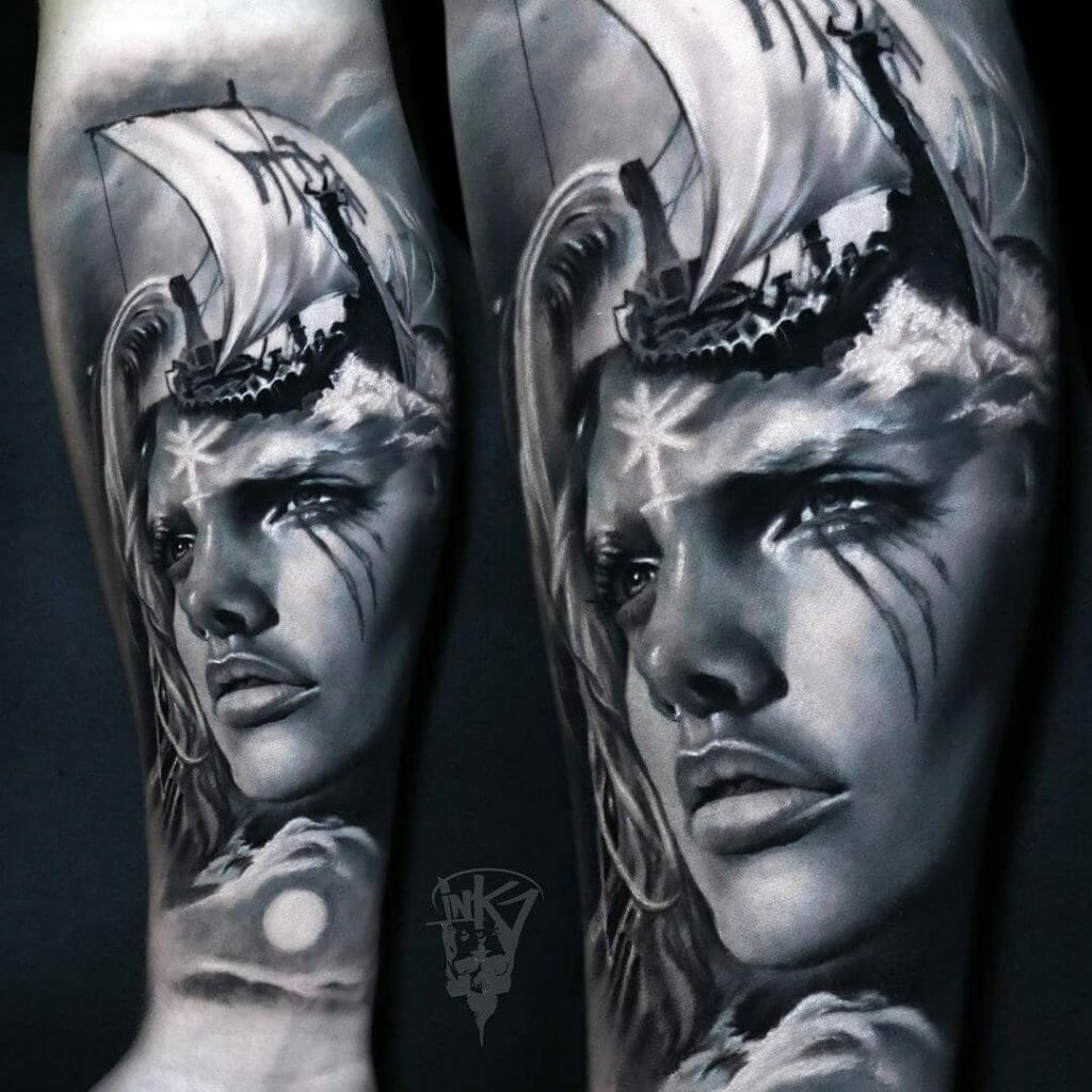 Viking Popular Tattoo Design