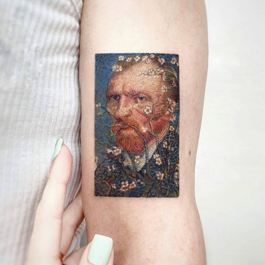 Vincent Van Gogh Portrait Tattoos