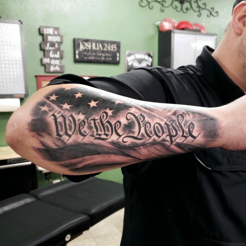 'We The People' Military Tattoo