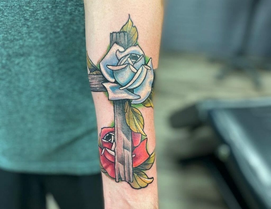White Rose Tattoo