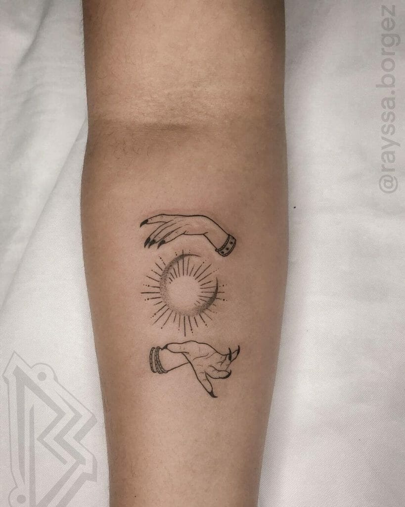 Wiccan Symbol Witch Tattoo