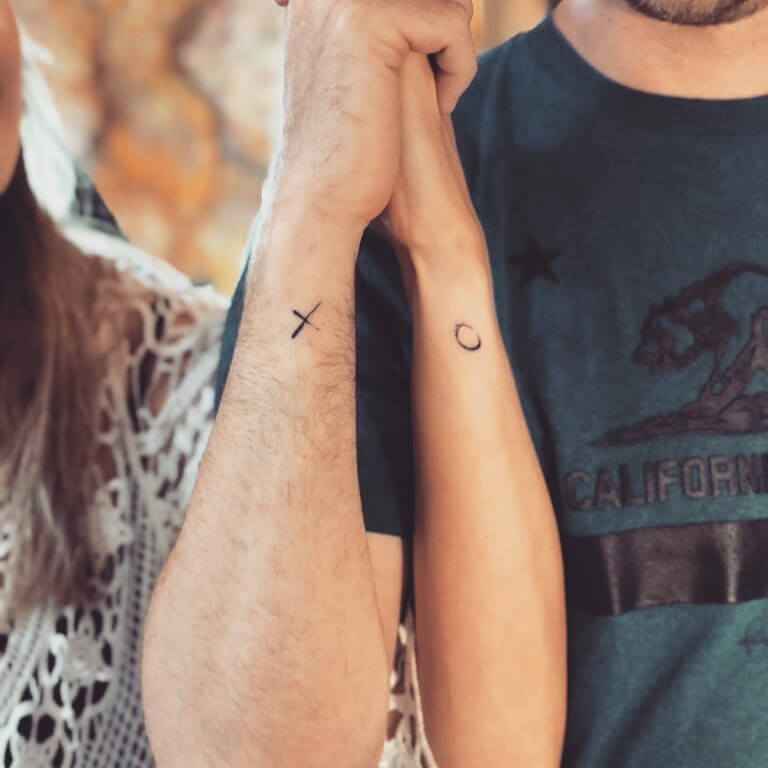 XO Couples Tattoo