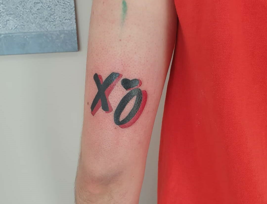 Pin by OliviaLee on Tattoo idea  The weeknd tattoo Xo tattoo Discreet  tattoos