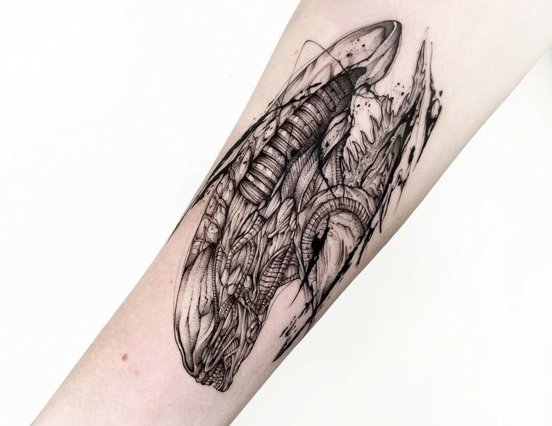 101 Best Xenomorph Tattoo Ideas You Have To See To Believe! - Outsons