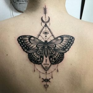101 Best Butterfly Tattoo On Back Of Neck Ideas That Will Blow Your ...