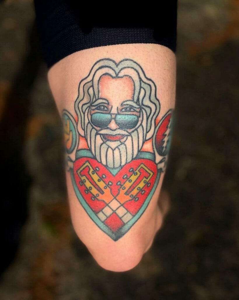A Jerry Garcia Tattoo For Grateful Deadheads
